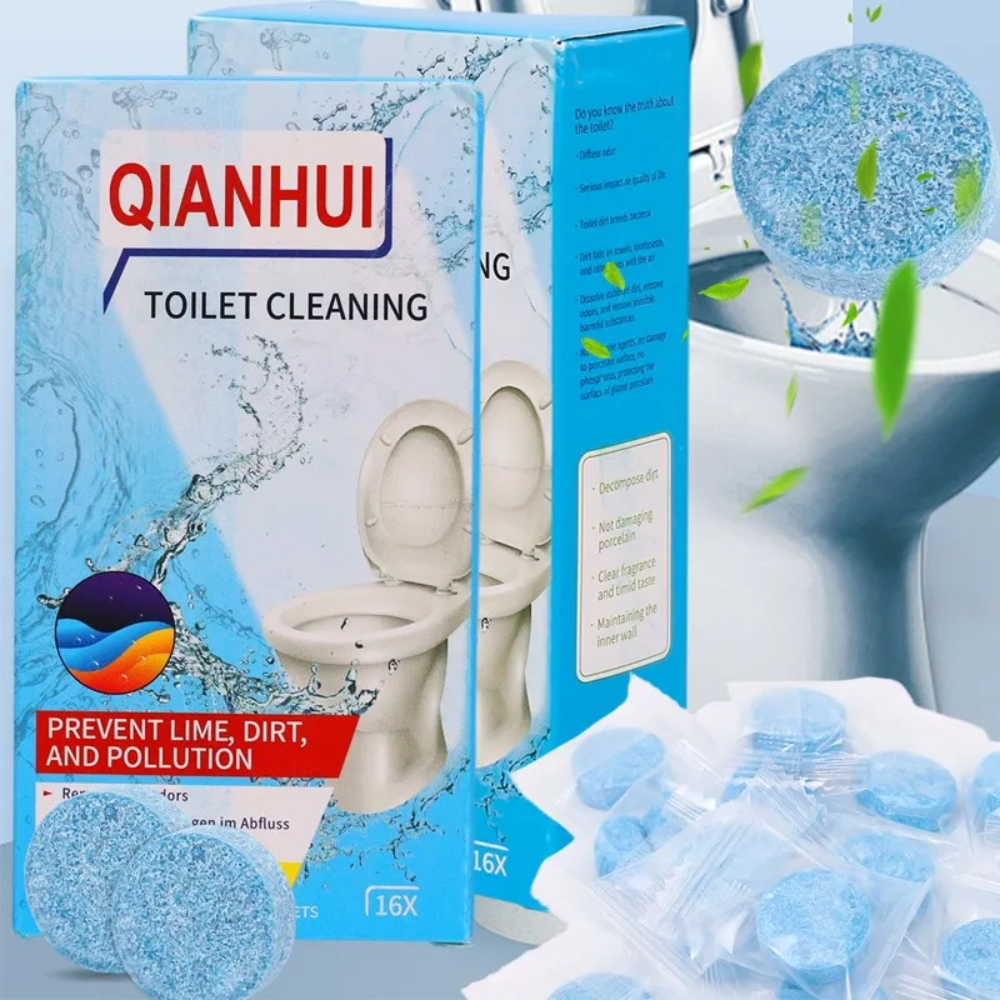 Cleaner Pro° TabletCleaner 1+1 GRATIS: Ultimate Toilet Rengøring Tablet Opløsning
