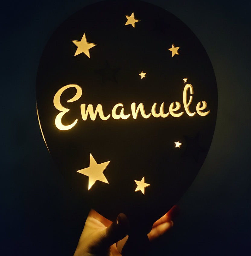 Ledsen™ BalloonLamp: Kreativ Personlig Ballon Nattelys