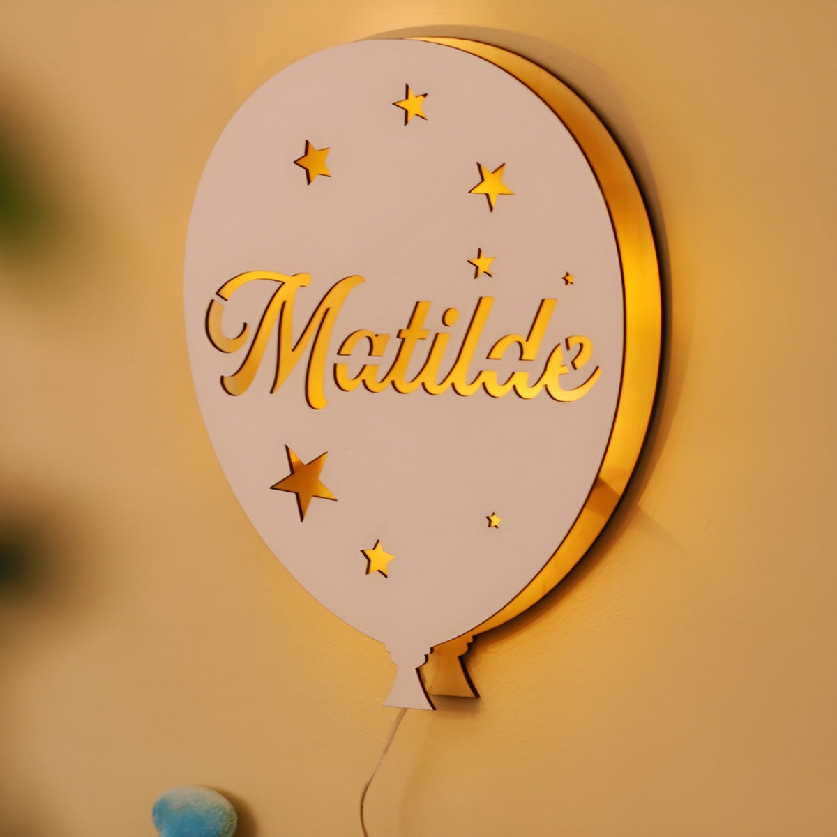 Ledsen™ BalloonLamp: Kreativ Personlig Ballon Nattelys