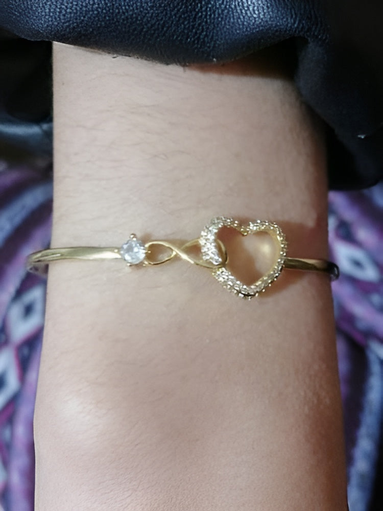 Jewelance™ HeartBracelet 1+1 GRATIS: Moderne Elegant Uendelighed Hjerte Armbånd