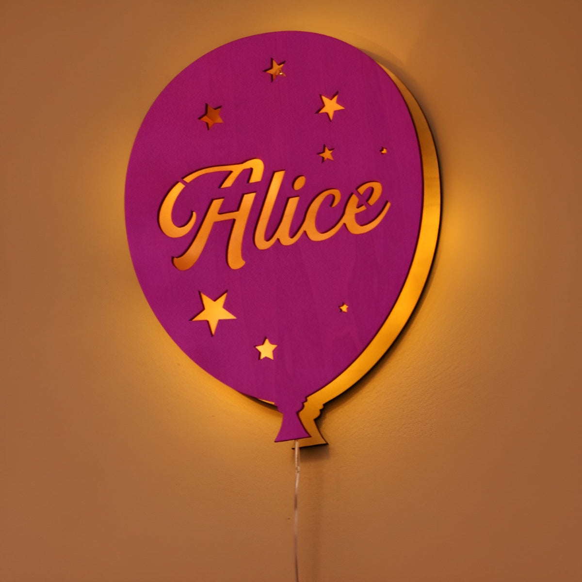 Ledsen™ BalloonLamp: Kreativ Personlig Ballon Nattelys