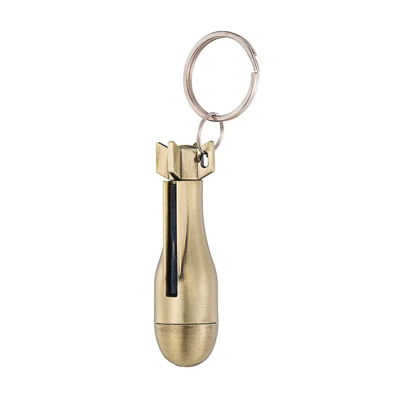 LighterKeychain 1+1 GRATIS: Premium Kvalitet Lettere Nøglering Ild Tænder