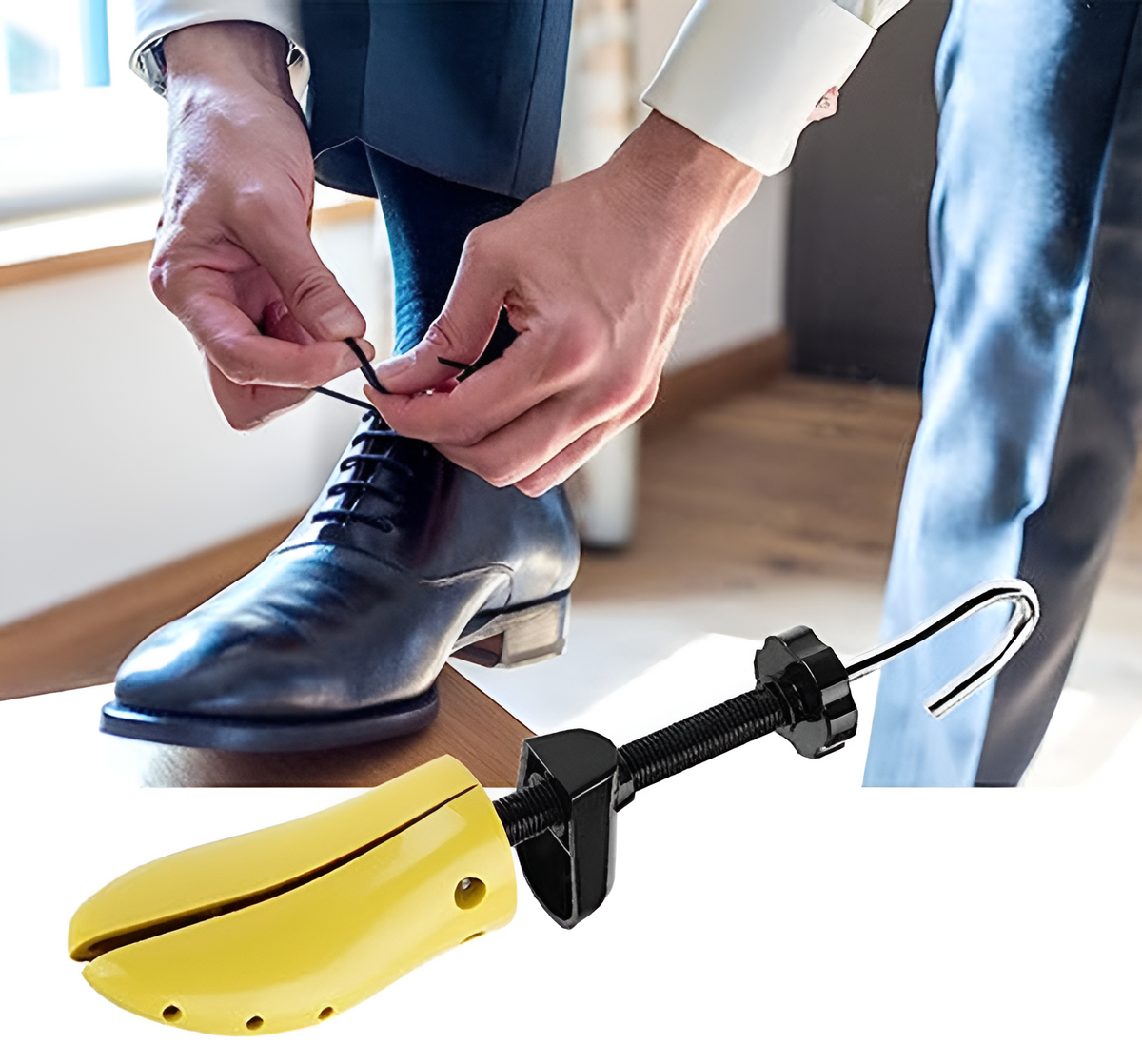 Happy™ ShoeSpacer 1+1 GRATIS: Komfortabel Justerbar Sko Afstandsstykke