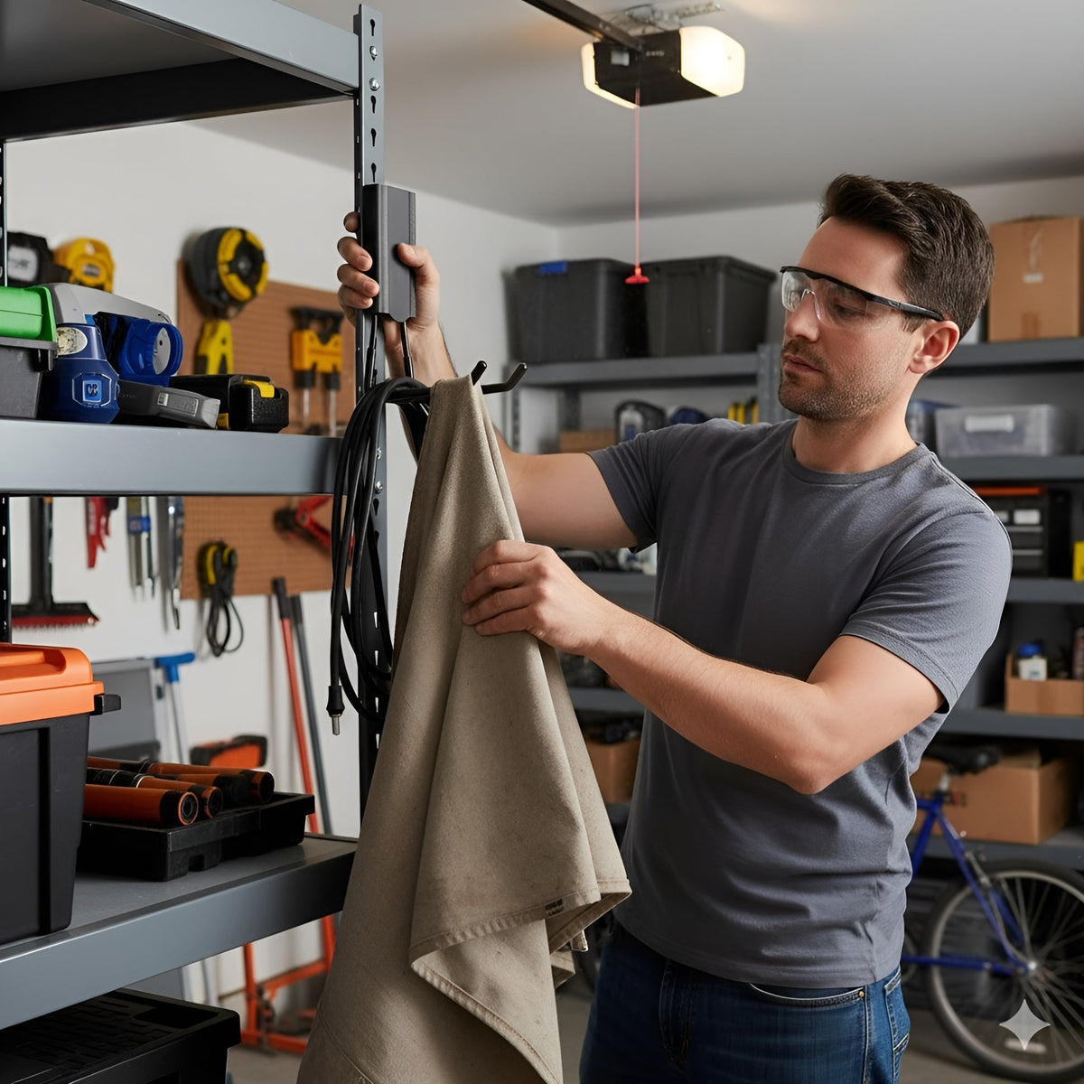 GlideHold® MagnetHook: Alsidig Tung Duty Væg Magnet Krog Holder