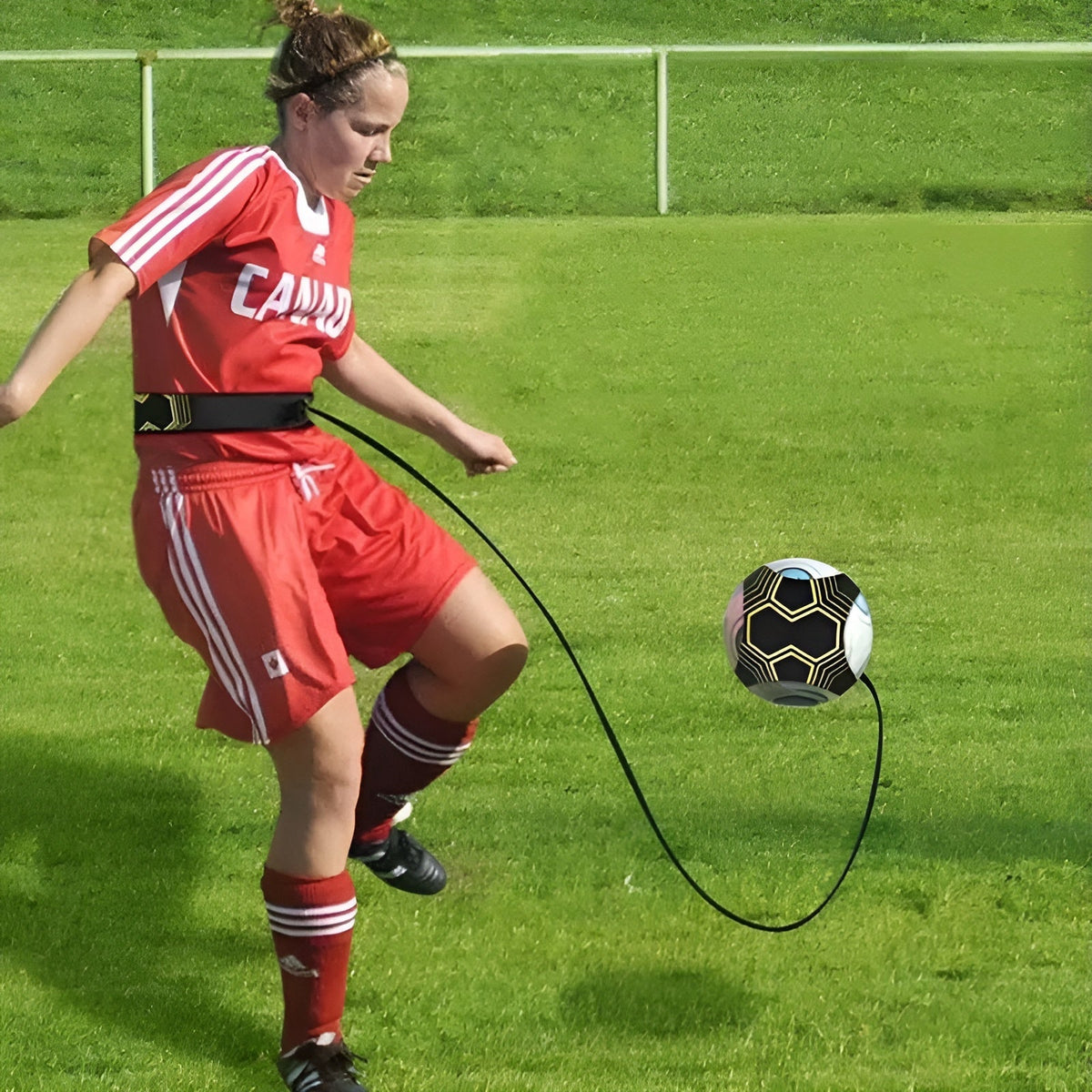 Kletshuts™ TrainingBelt: Forbløffende Bold Kontrol Fodbold Træning Bælte