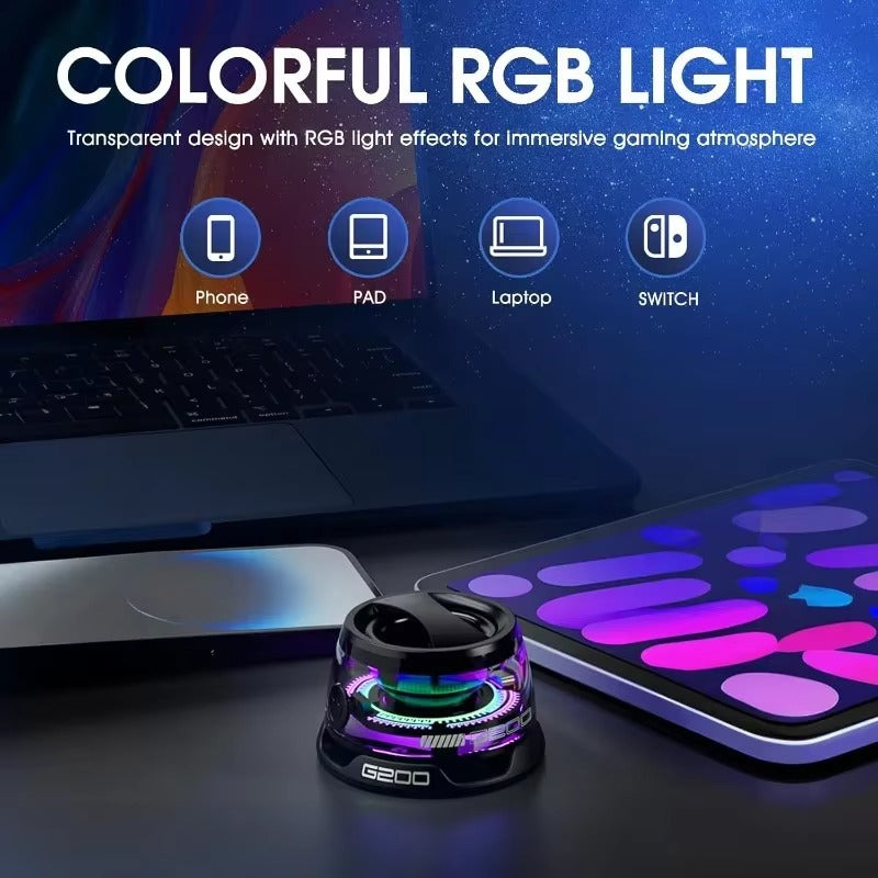 Holder360° SpeakerStand 1+1 GRATIS: Farverig 2-I-1 Bluetooth Højttaler Og Telefonstativ