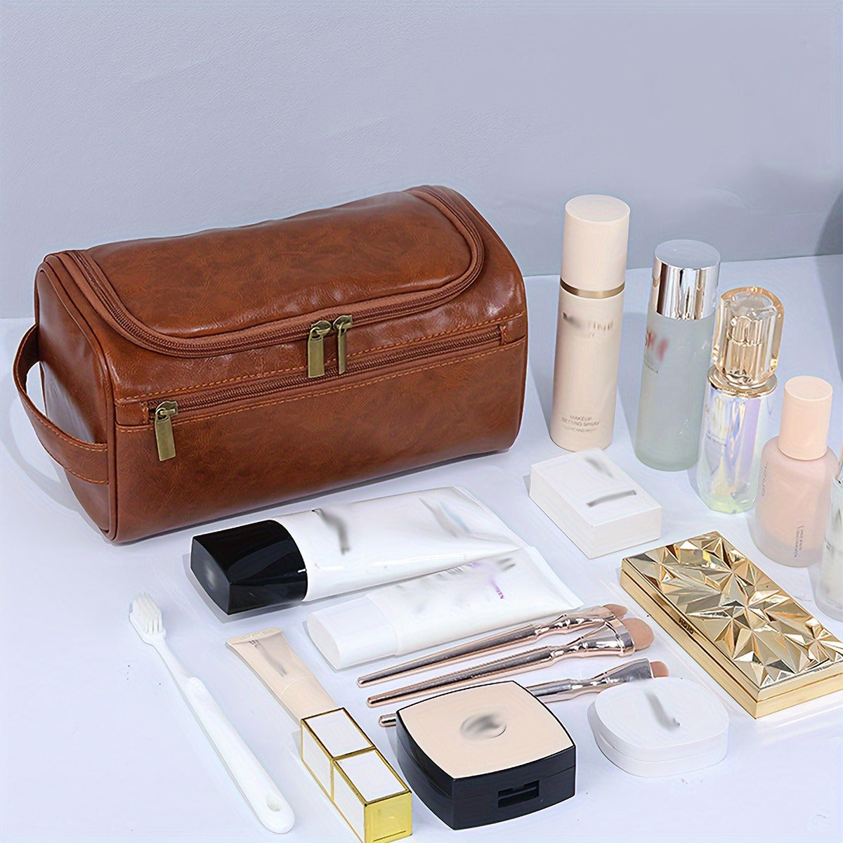 Icone™ ToiletryBag: Rummelig Opbevaring Til Rejseessentials