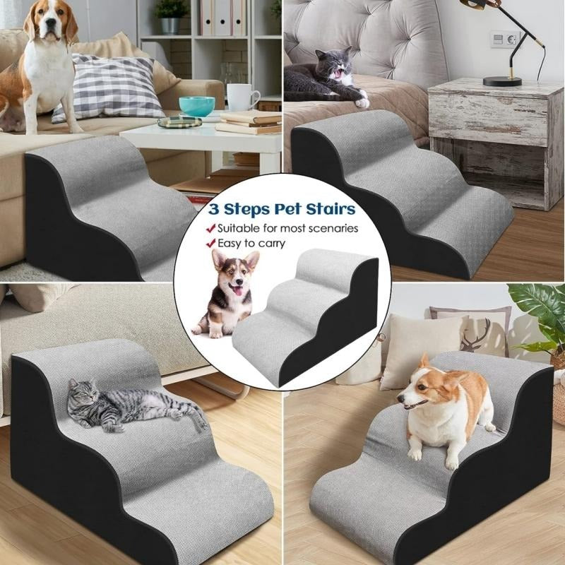 DogCatFri™ CouchStairs: Kæledyrsvenlige Komfortable Sofa Trapper