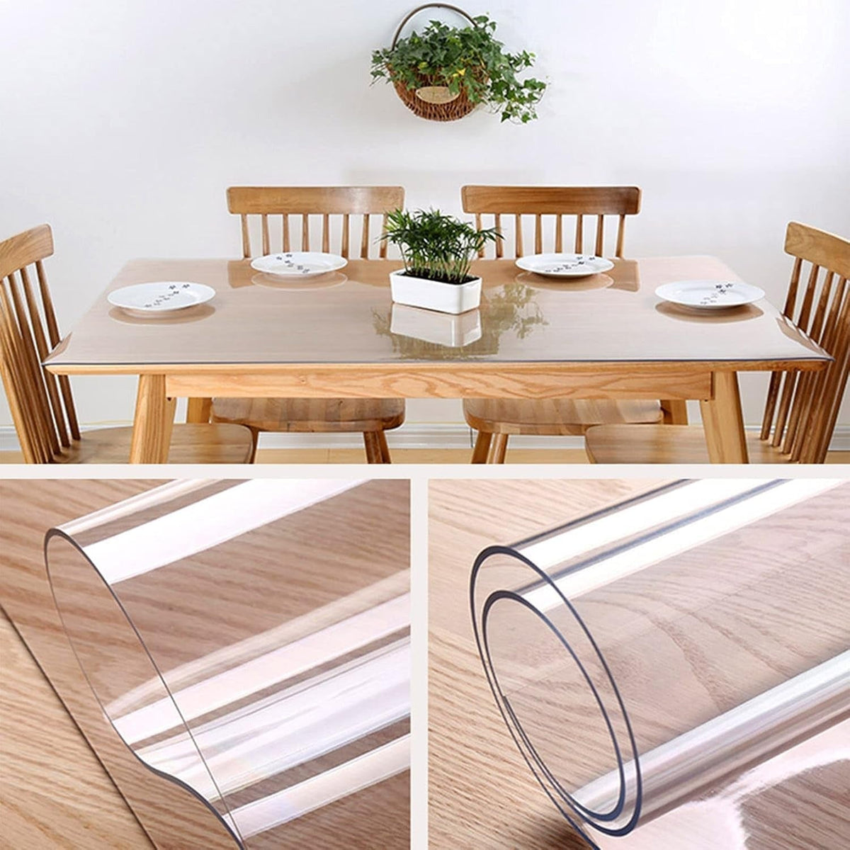 Globetrek° TableMat: Moderne Spisebord Transparent Mat Beskytter