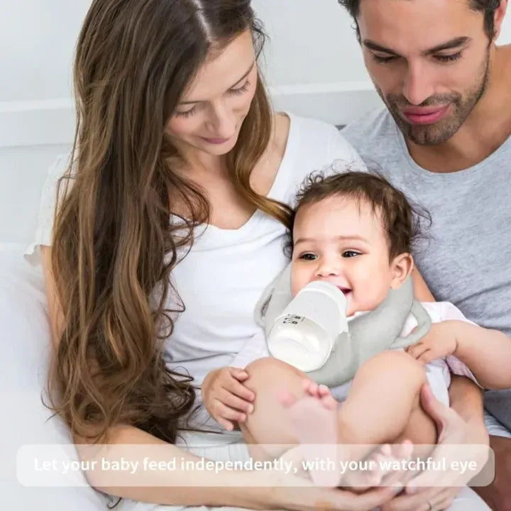Kletshuts™ FeedingPillow - Pålidelig Ammepude Med Flaskeholder
