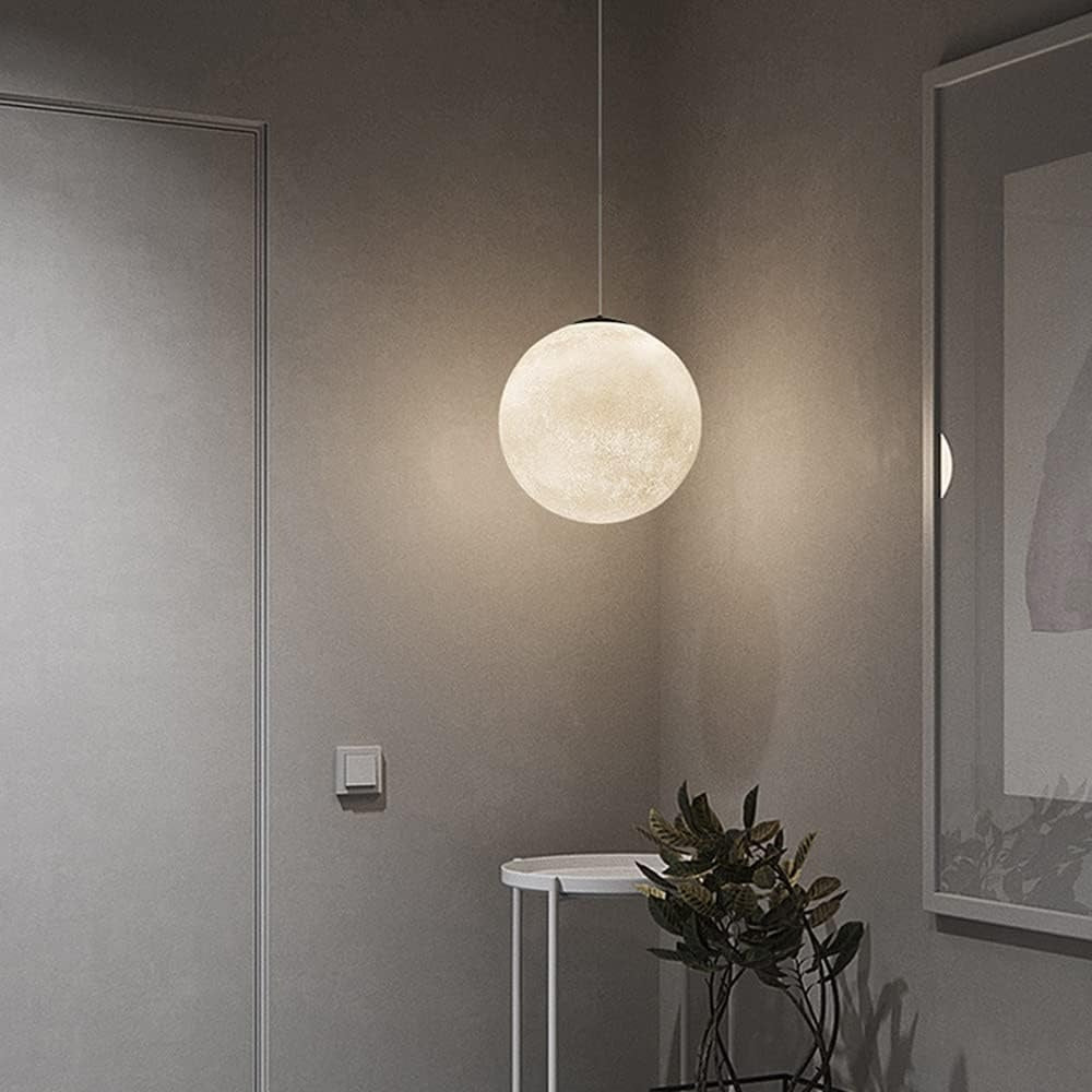 Ledsen™ MoonLamp: Elegant Dekorativ Måne Hængelampe