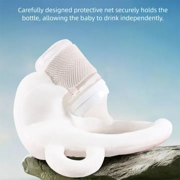 Kletshuts™ FeedingPillow - Pålidelig Ammepude Med Flaskeholder