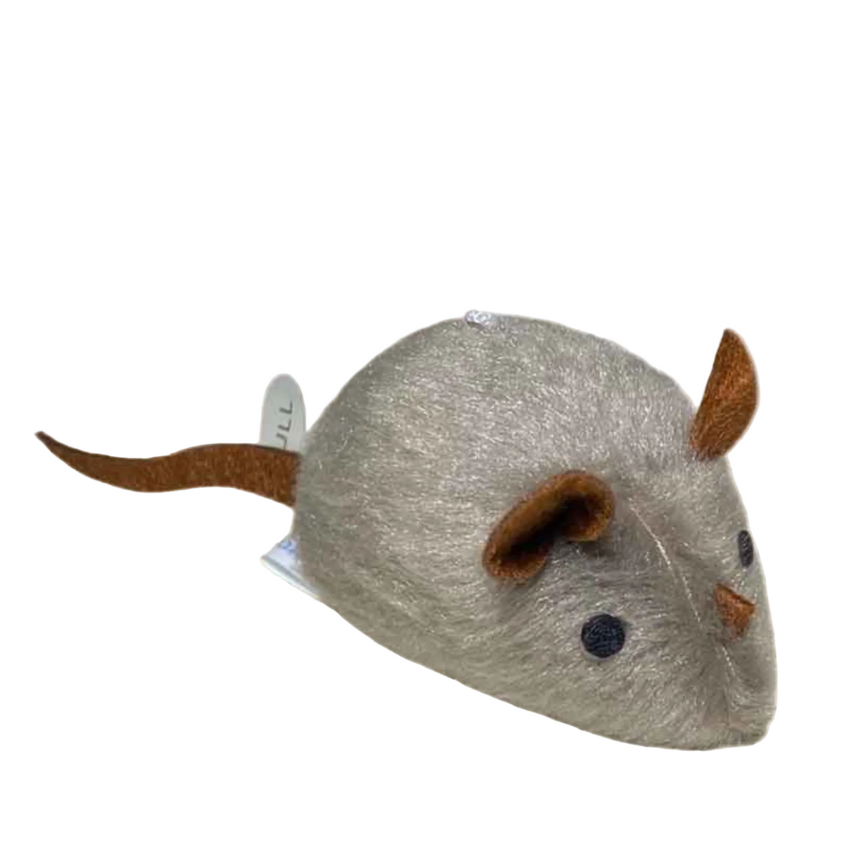 Catfri® SqueakyMouse 1+1 GRATIS: Realistisk Interaktiv Plys Katte Legetøj Pivende Mus