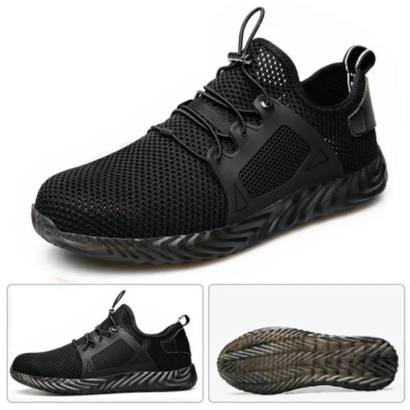Happy™ BreathableShoes: Åndbare Komfortable Klassiske Stile Arbejdssikkerhedssko