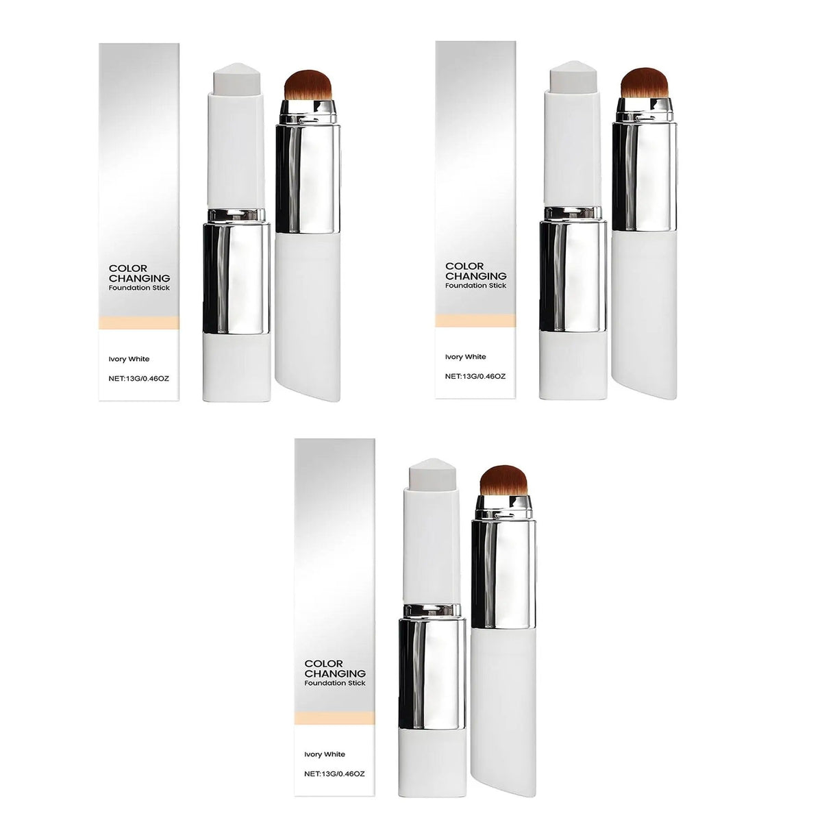 CompactFoundation: Kompakt Farve Ændring Fuld Dækning Foundation Creme Stick