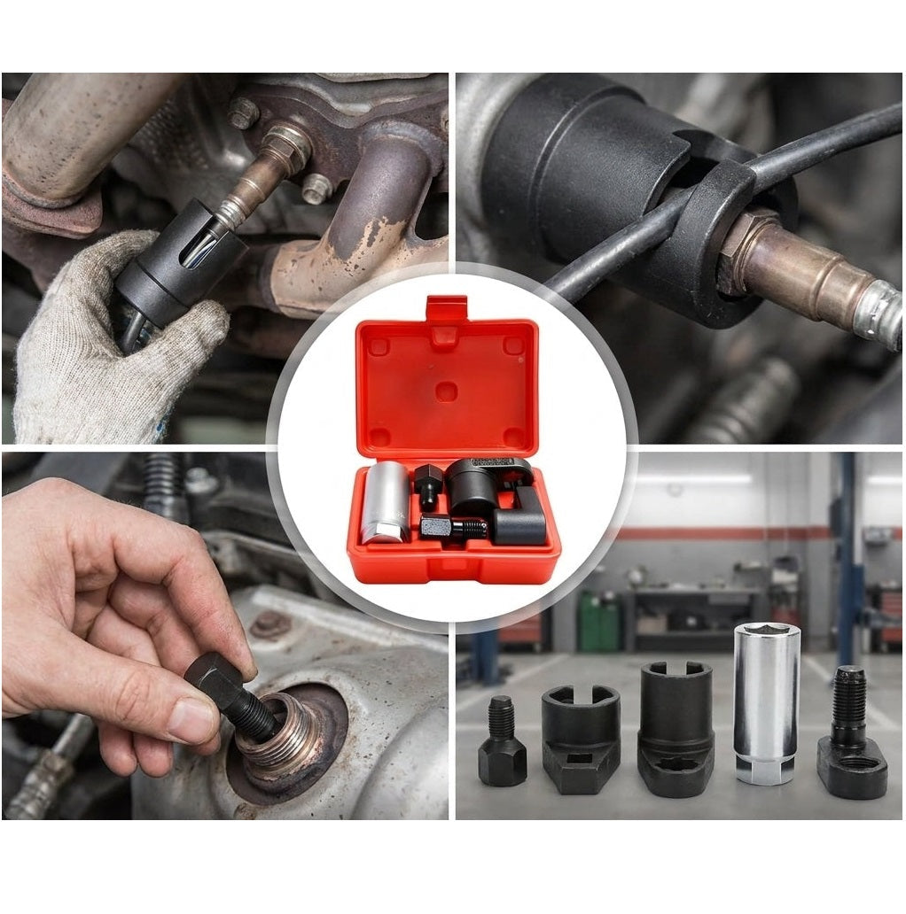AutomotiveTools - Professionelt O2 Sensor Socket Værktøjssæt