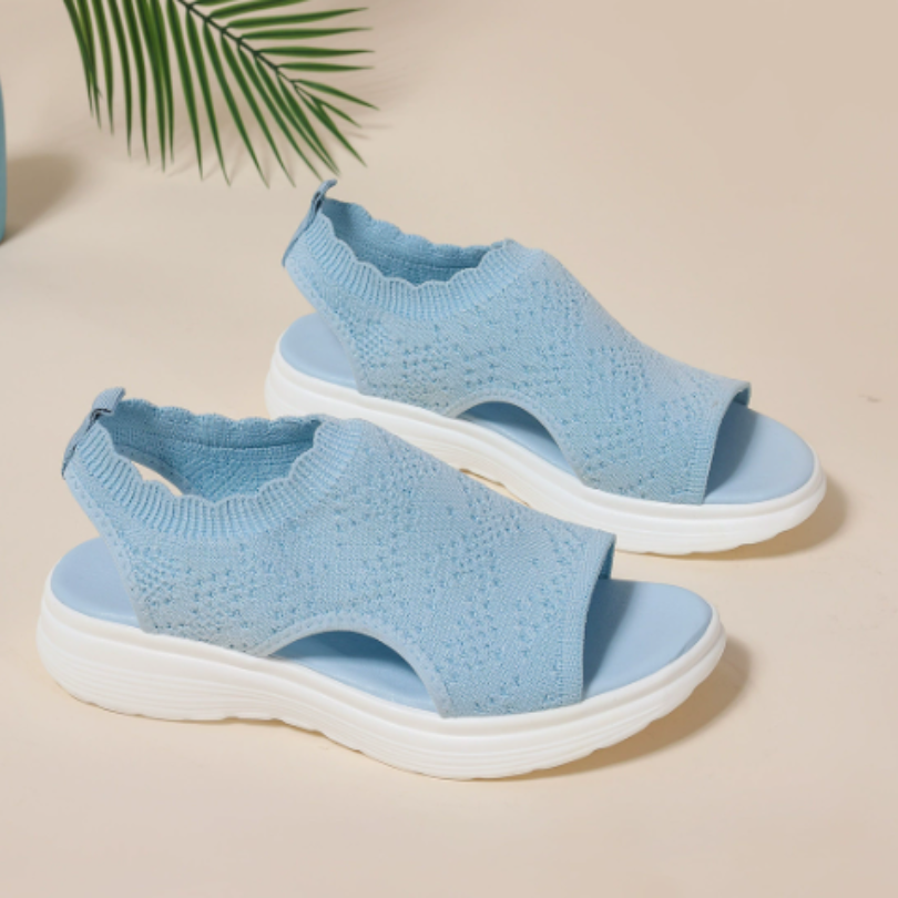 Happy™ ComfortSandals - Åndbare Åbne Tå Komfort Platform Sandaler
