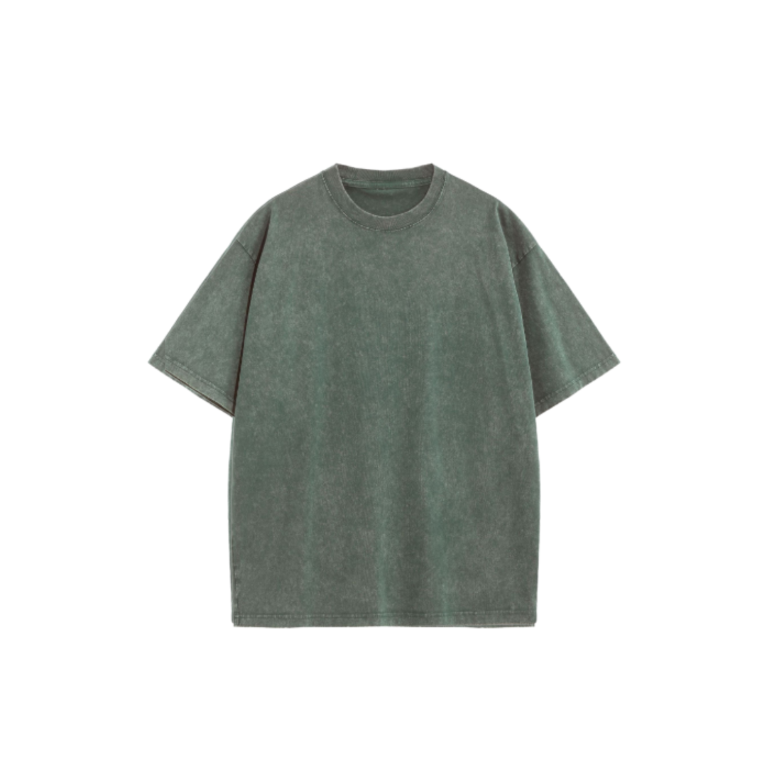 Icone™ ComfortShirt 1+1 GRATIS: Premium Komfortabel Løs Passform Vasket T-shirt