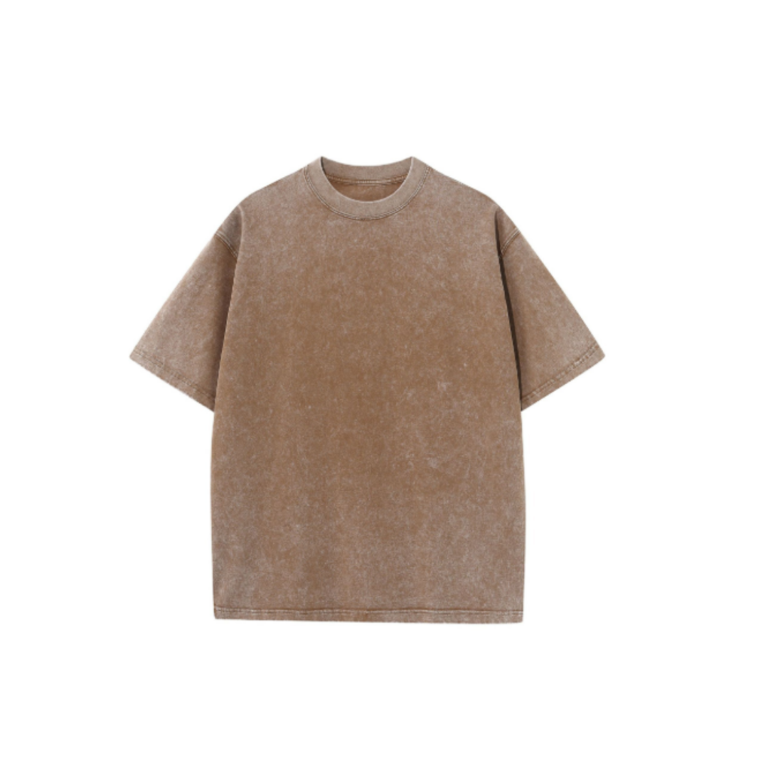 Icone™ ComfortShirt 1+1 GRATIS: Premium Komfortabel Løs Passform Vasket T-shirt