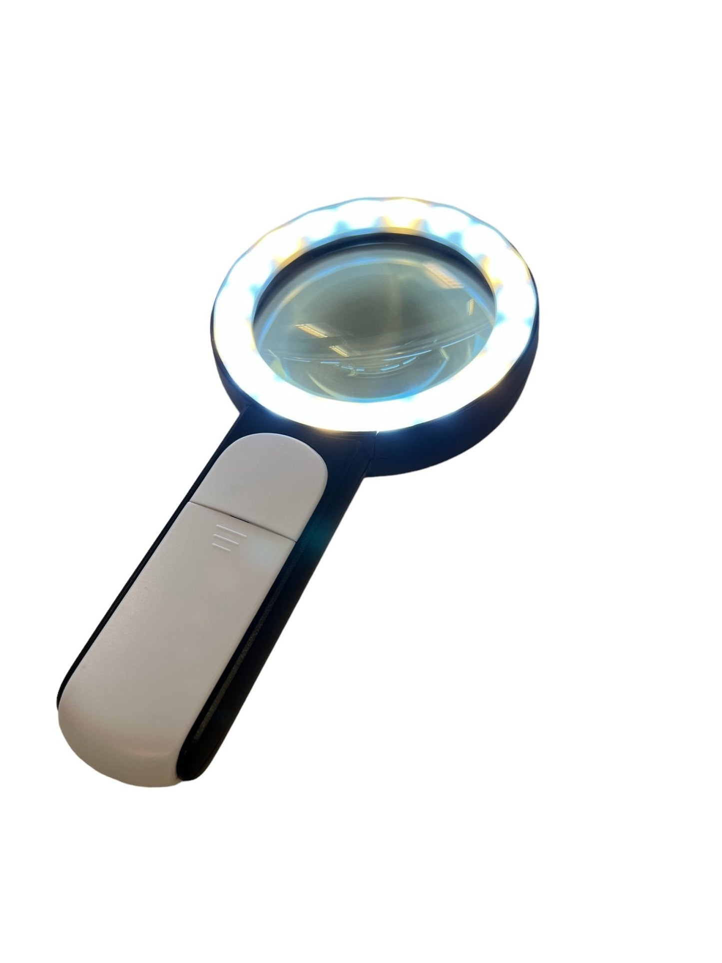 Luksus Forstørrelsesglas x30 med 18 LED-lys