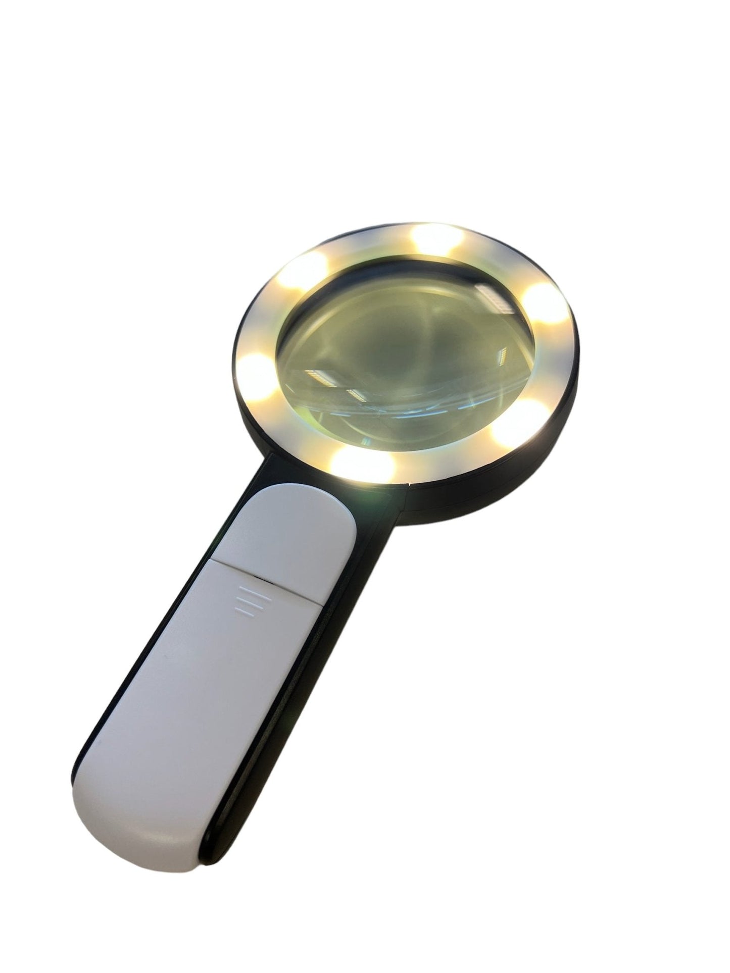 Luksus Forstørrelsesglas x30 med 18 LED-lys