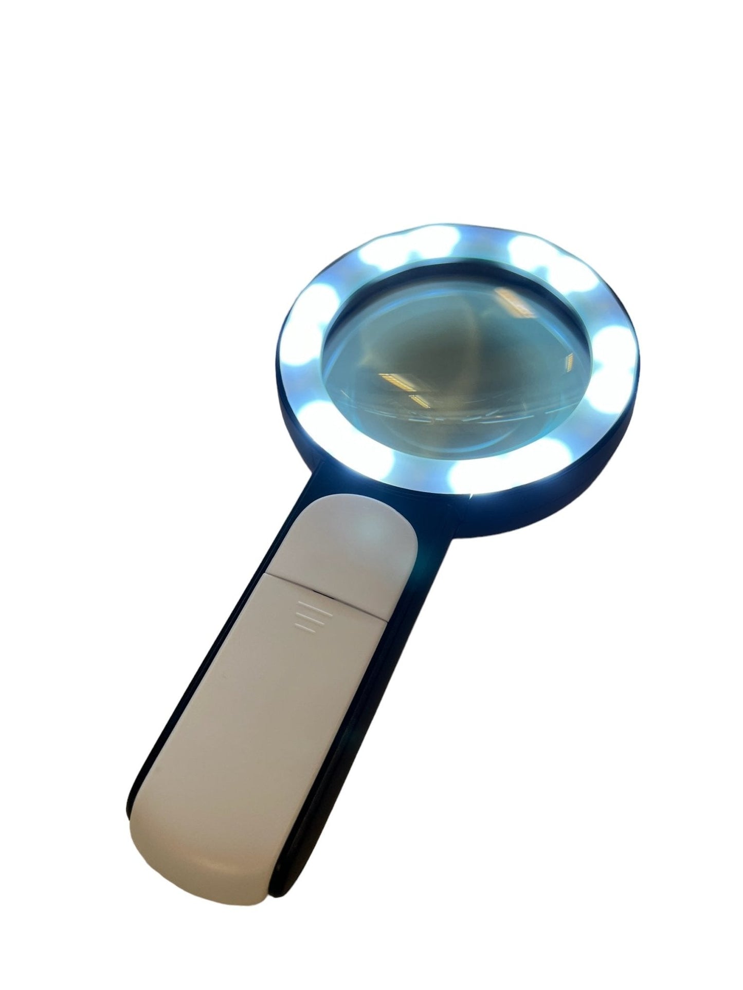 Luksus Forstørrelsesglas x30 med 18 LED-lys