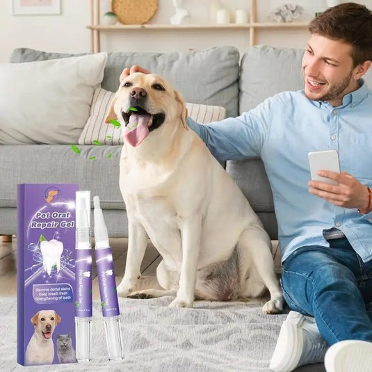 DogCatFri™  DentalPet: Kæledyr Dental Reparation Og Rengøring Gel