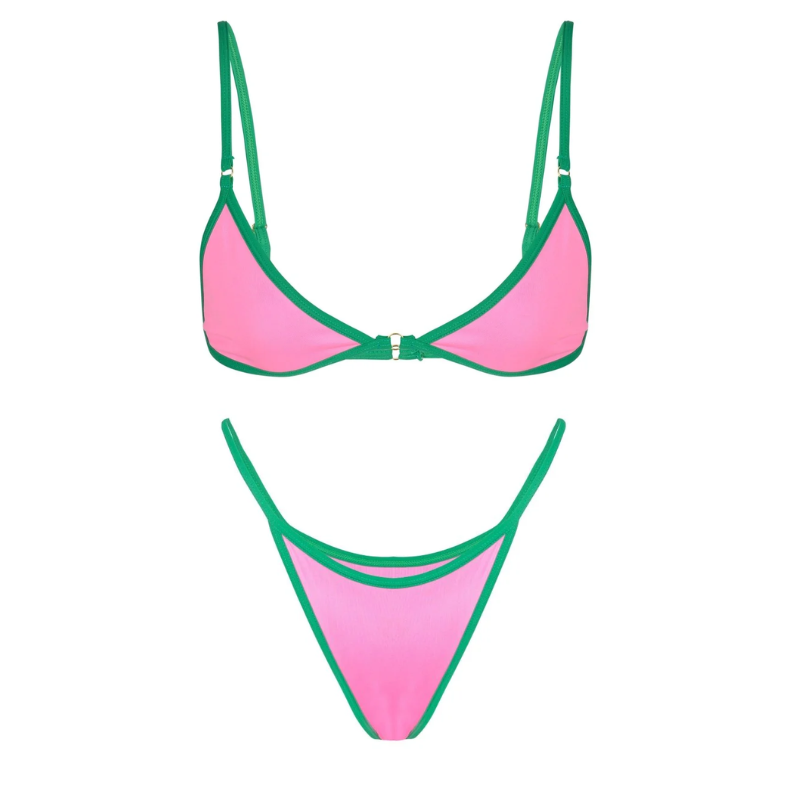 Icone™ TriangleBikini 1+1 GRATIS: Hot Sommer Trekant Kontrast Farve Bikini