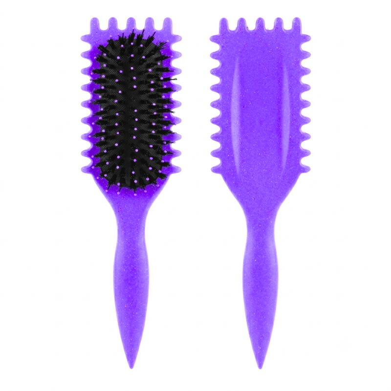 Rose® CurlBrush 1+1 GRATIS: Anti-Frizz Børster Hårstyling Krøllebørste