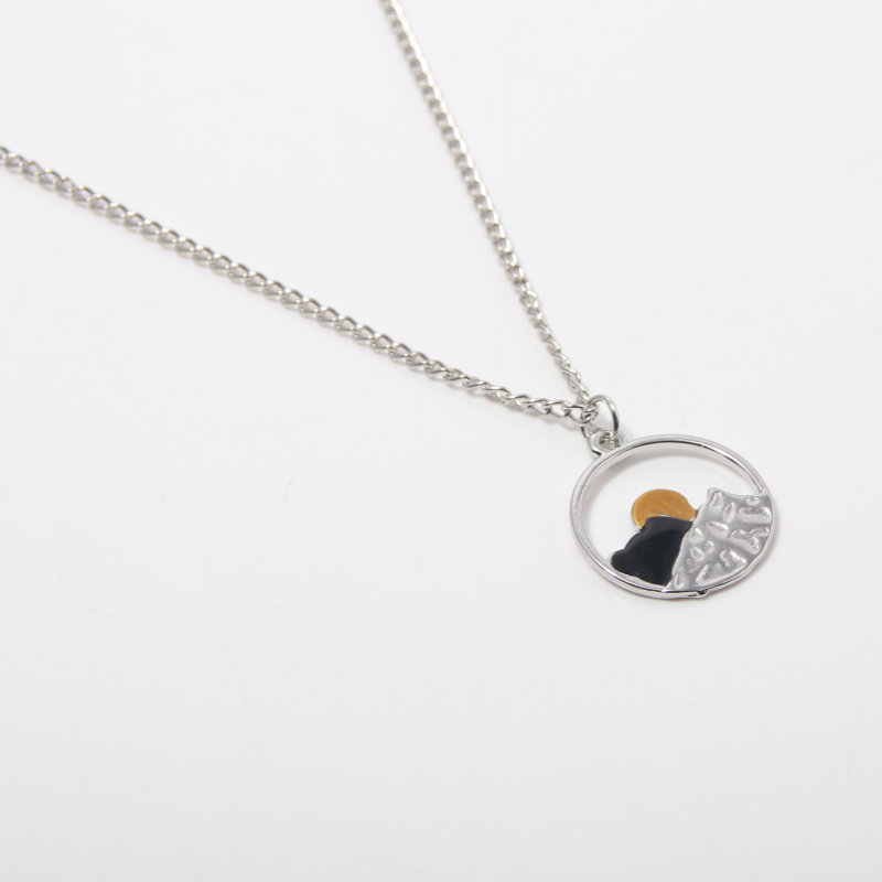 Jewelance™ MountainNecklace 1+1 GRATIS: Mode Klassisk Bjerg Vedhæng Halskæde