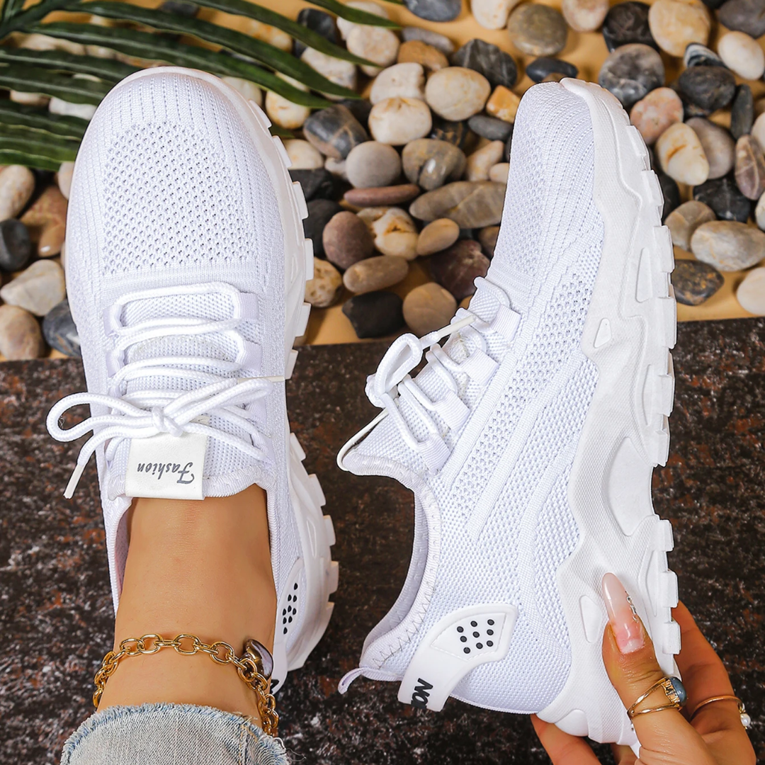 Happy™ BreathableSneakers: Kvinders Mesh Sports Åndbare Sneakers