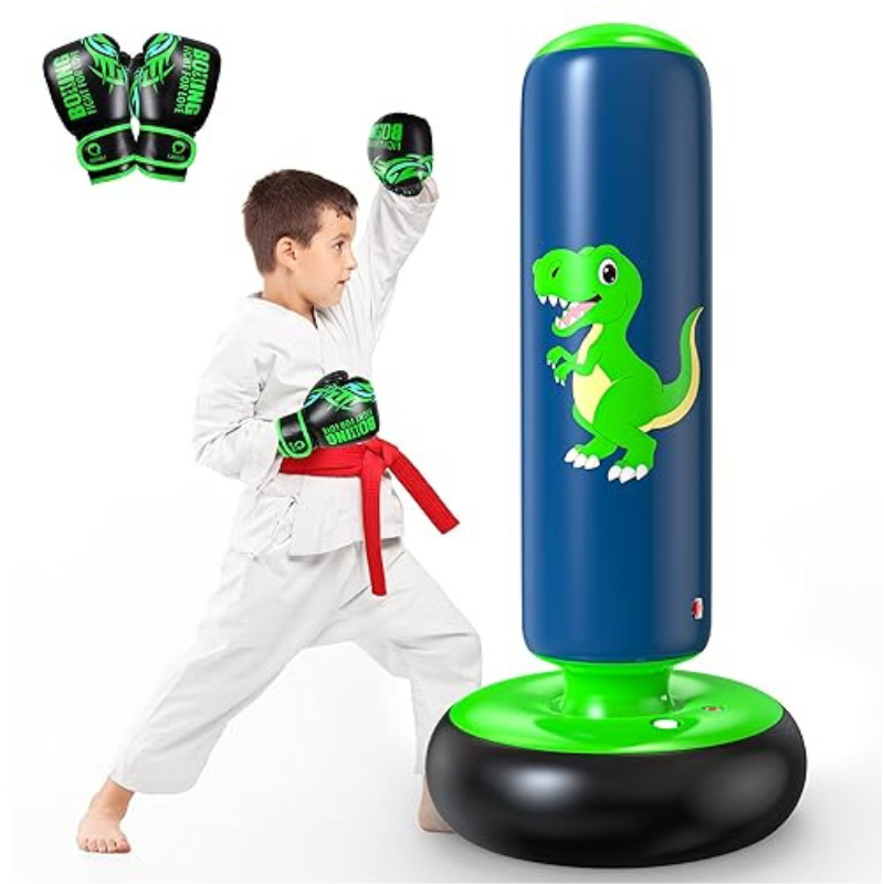Kletshuts™ InflatableBoxing: Oppustelig Boxningsmålpose Til Træning