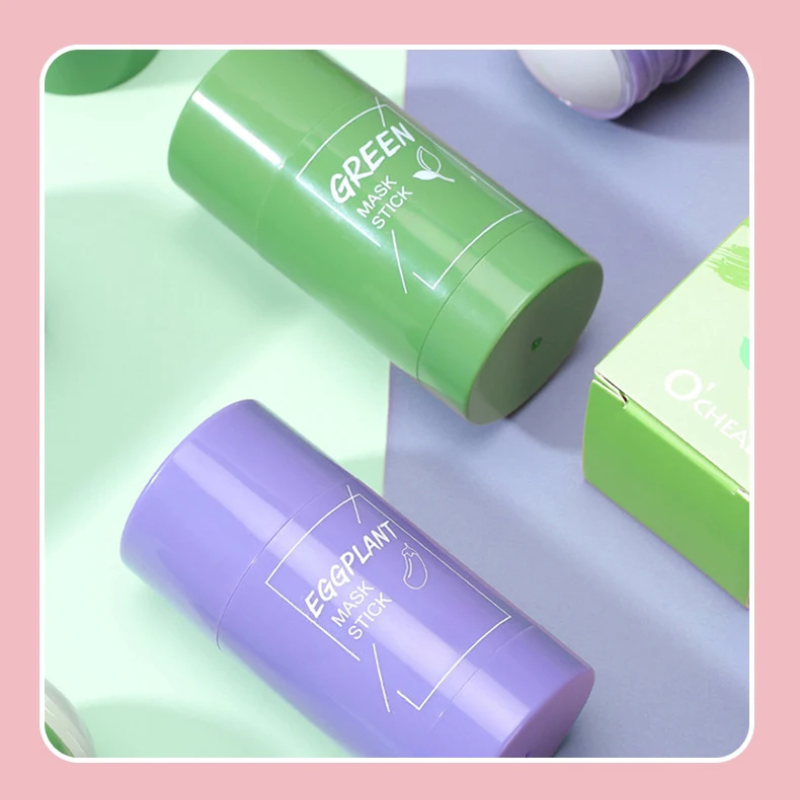 FacialMask 1+1 GRATIS: Rulle Stok Ansigtsrensende Muddermaske