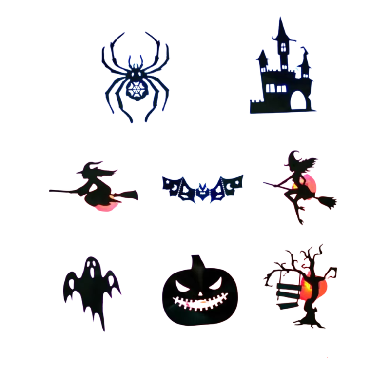 Ledsen™ HalloweenLights 1+1 GRATIS - Halloween LED Skræl Og Stok Vægdekoration Lys