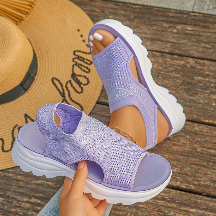 Happy™ ComfortSandals - Åndbare Åbne Tå Komfort Platform Sandaler