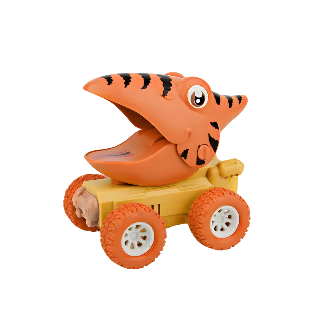 Kletshuts™ DinosaurToy: Sjovt Og Let Træk Tilbage Design Bil Dinosaur Legetøj