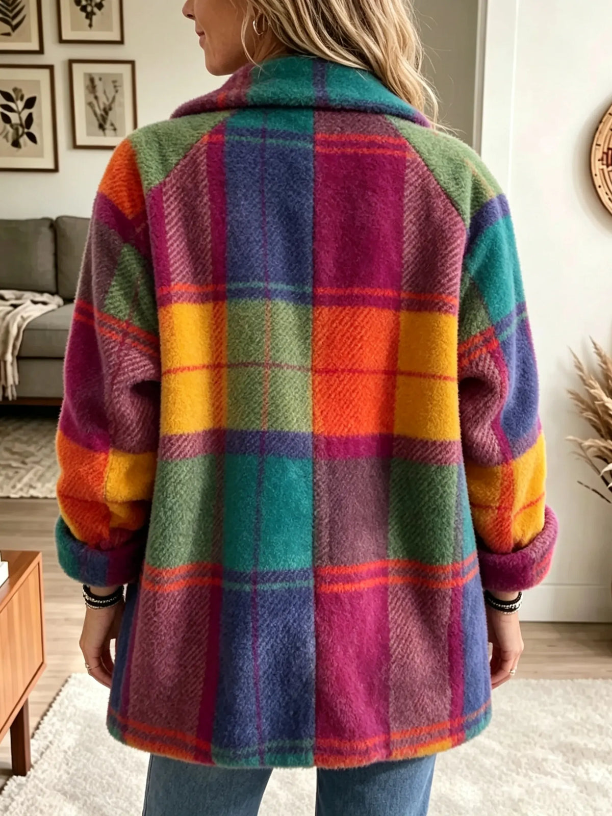 Icone™ TrendCoat: Elegant Kvindemode Trend Frakke Til Uformelle Udflykter