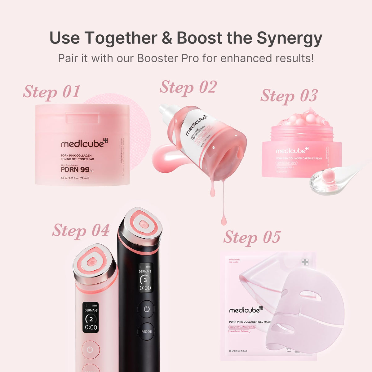 Glødgivende peptidserum med rose-PDRN til ujævn hudtone, 30 ml