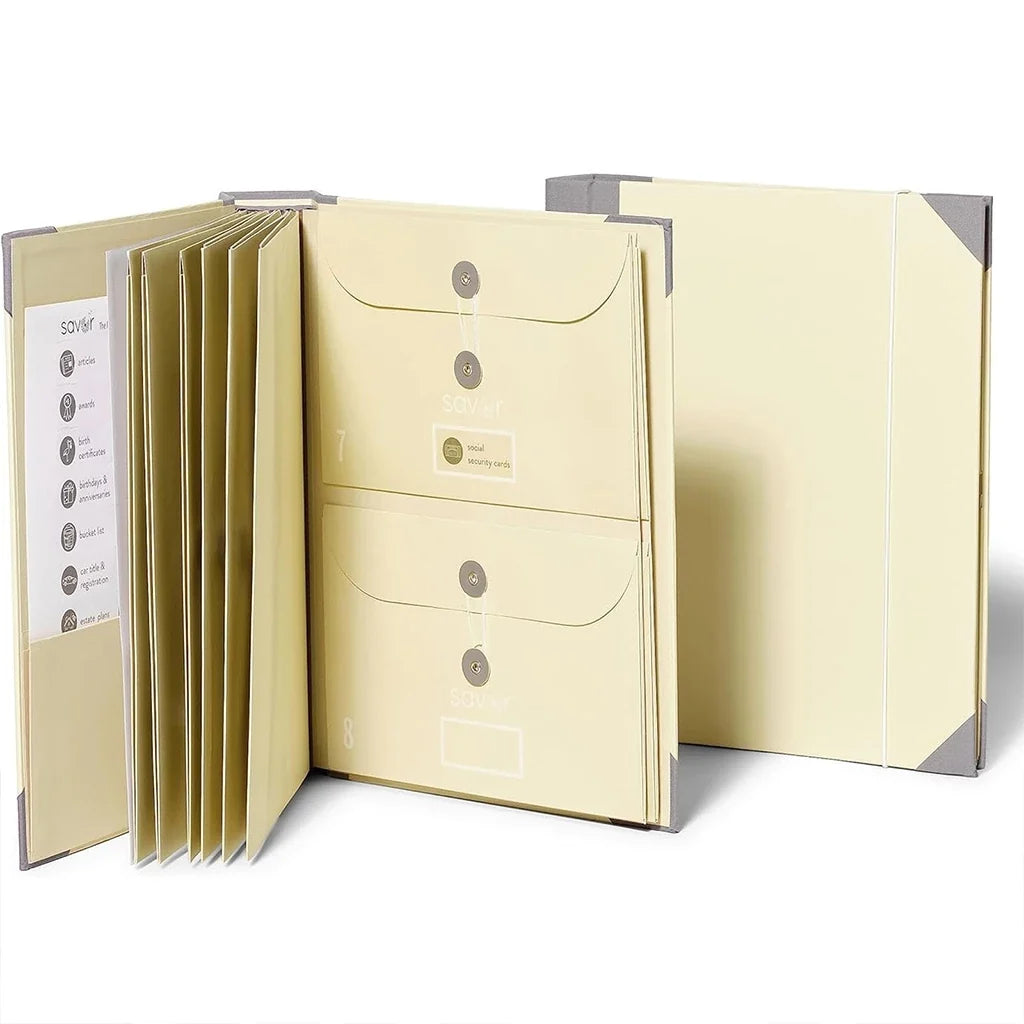 DocumentOrganizer: Udvidelig Sikker Opbevaring Dokument Organizer