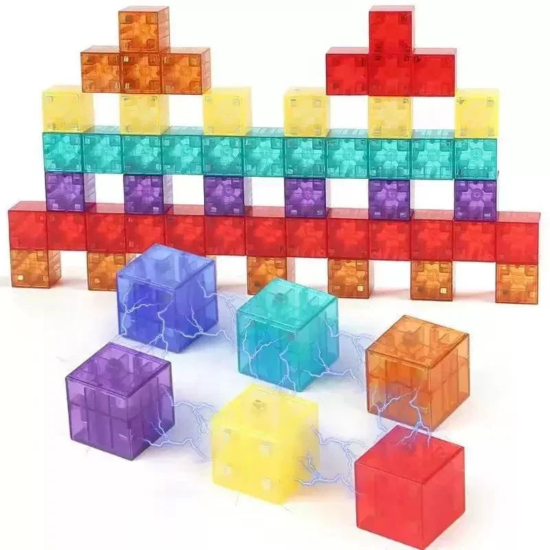 Kletshuts™ MagnetBlock - Stærkt Magnet Byggesæt Blok Til Børn