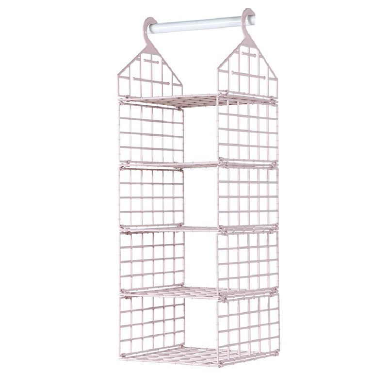 GlideHold® HangingOrganizer: Pladsbesparende Multi-Lags Vertikal Hængende OpbevaringsOrganizer