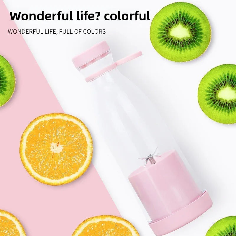 Globetrek° PortableBlender: Genopladelig Mini Elektrisk Smoothie Og Juice Maskine Bærbar Blender