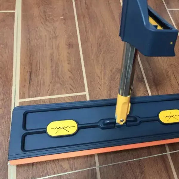 Cleaner Pro° RotatingMop: Stærk Håndtag Nem Rengøring 360° Roterende Flad Moppe