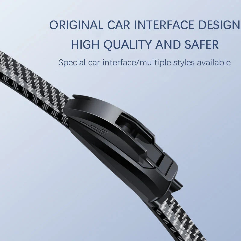 WindshieldWipers: Streak-Gratis Synlighed Holdbar Stille Nem Installation Vinduesviskere