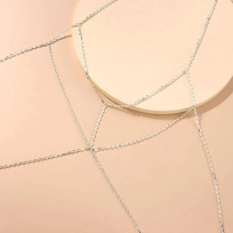 Jewelance™ BodyChain 1+2 GRATIS - Sexy Lagdelt Kæde BH Tilbehør