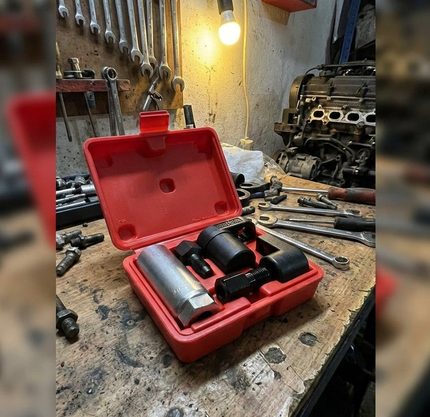 AutomotiveTools - Professionelt O2 Sensor Socket Værktøjssæt