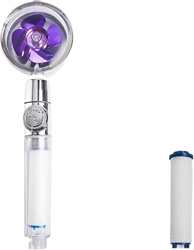 Borhe® SpinShower: 360° Roterende Højtryk Bruser Hoved