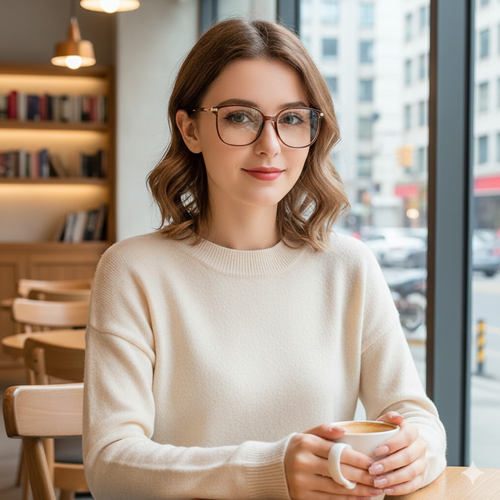 StylishGlasses 1+1 GRATIS: Anti-Blåt Lys Holdbar Og Letvægts Stilfuld Briller