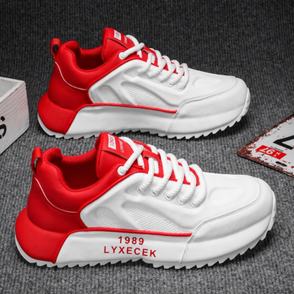 Happy™ ChunkyShoes: Letvægtige Komfortable Chunky Sko Med Tykk Såle