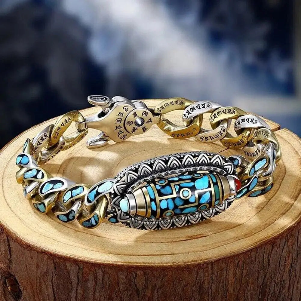 Jewelance™ MantraBracelet – Drejeligt Tidløst Symbolsk Mantra Armbånd